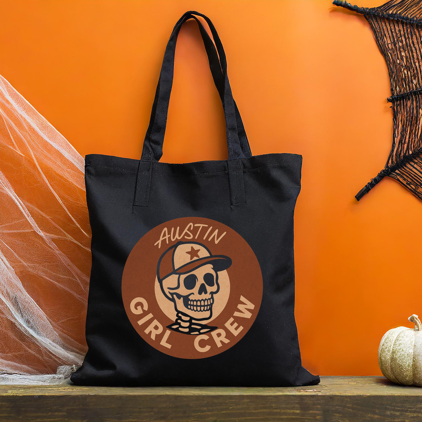 ATX Girl Crew Tote - Skeleton Edition