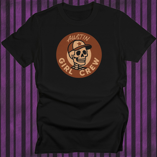 ATX Girl Crew Tee - Skeleton Edition
