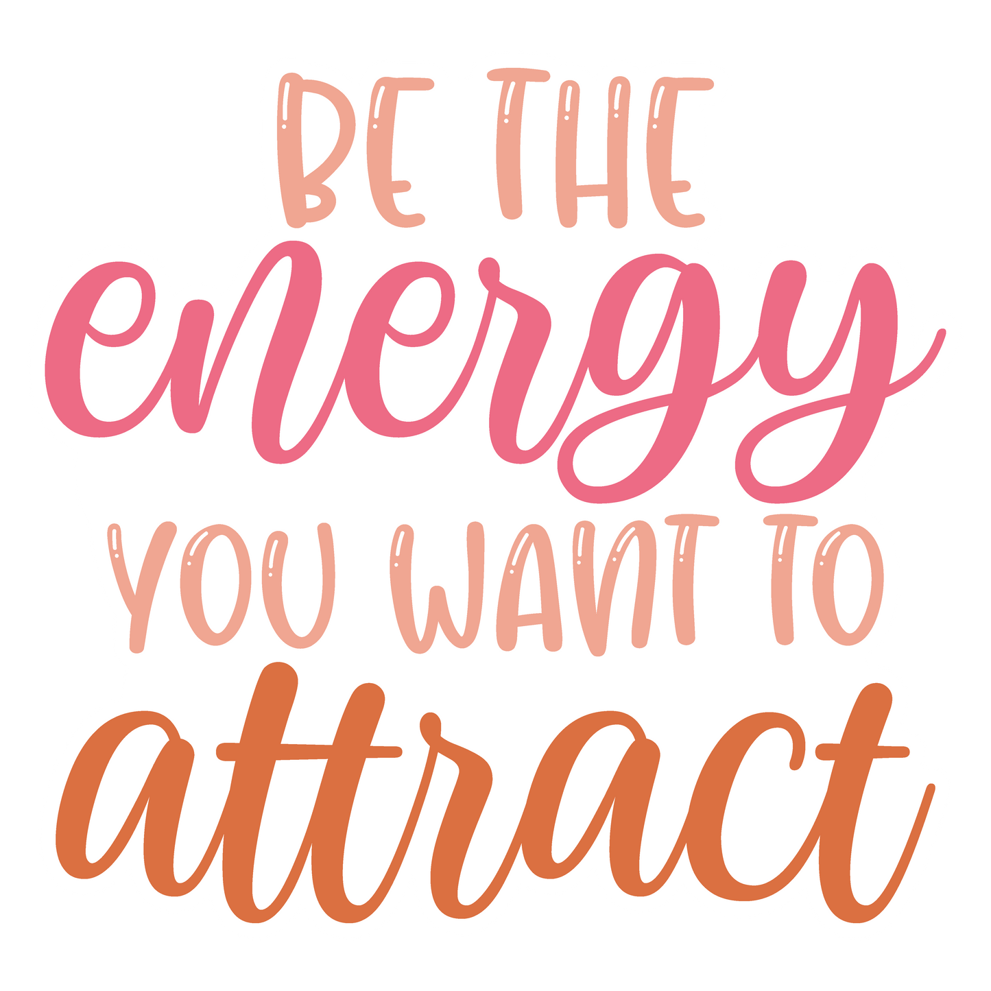 Be the Energy Sticker