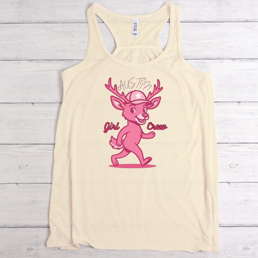ATX Girl Crew Classic Walking Racerback Tank