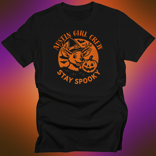 ATX Girl Crew Tee - Stay Spooky Edition