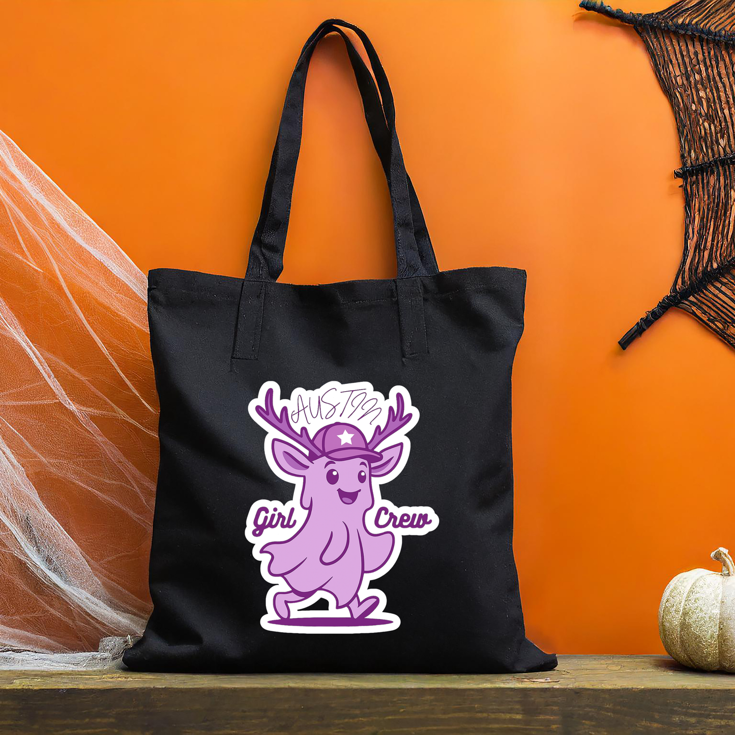 ATX Girl Crew Tote - Ghost Edition