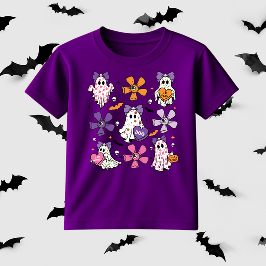 Youth Spooky Ghost Tee