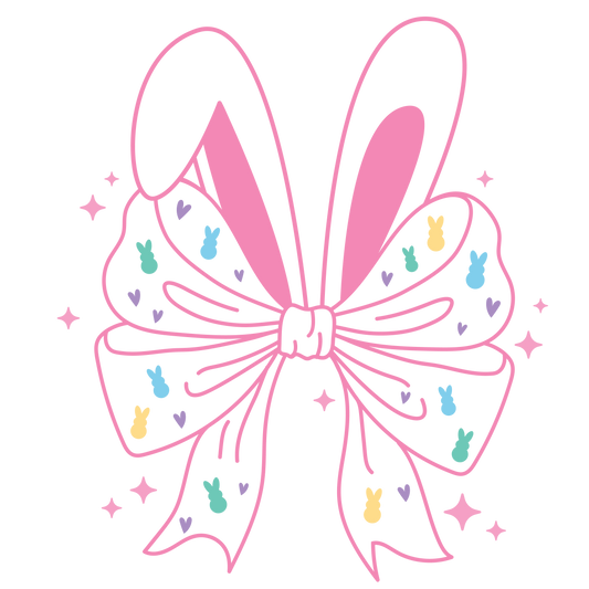 Bunny Bow Sticker